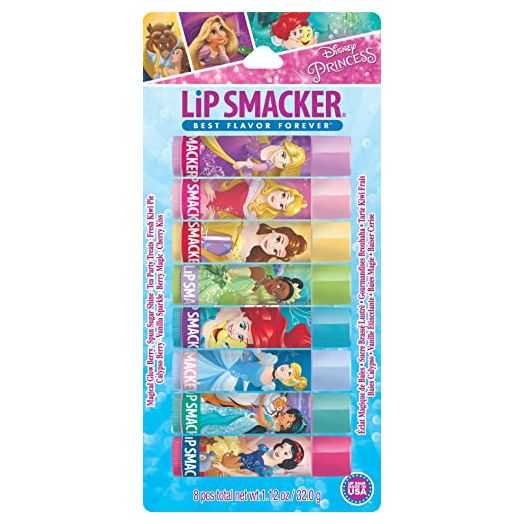 Lip Smacker Disney Princess Lip Balm Party Pack 8 Count