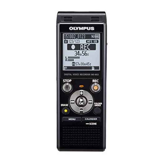 Olympus Voice Recorder WS-853 with 8GB, Voice Balancer, True Stereo Mic