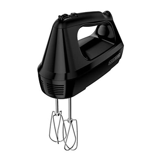 BLACK+DECKER 6-Speed Hand Mixer with 5 Attachments & Storage Case, MX3200B