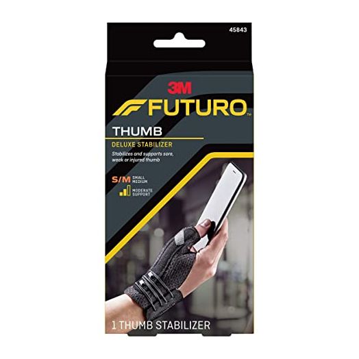 Futuro - 70005121614 FUTURO Deluxe Thumb Stabilizer, Small/Medium Black