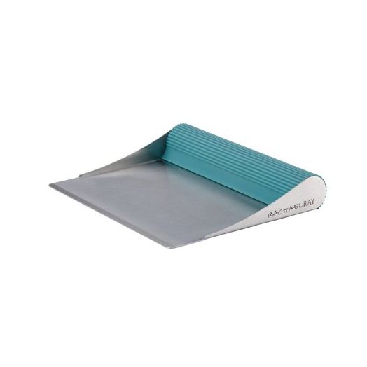 Rachael Ray Cucina Tools and Gadgets Bench Scrape, Agave Blue