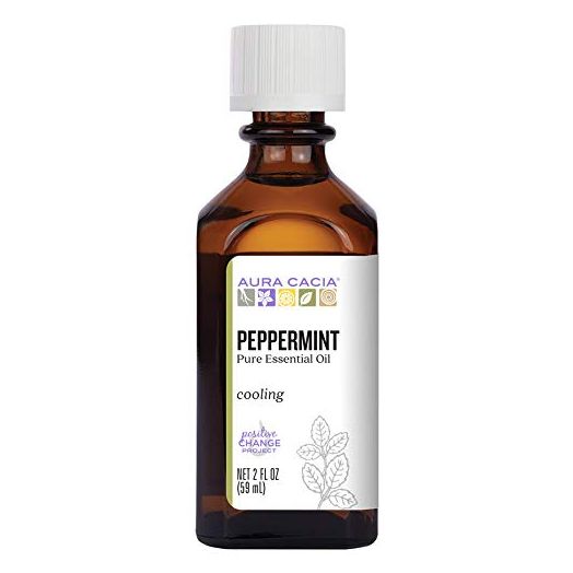 Aura Cacia 100% Pure Peppermint Essential Oil 60 ml