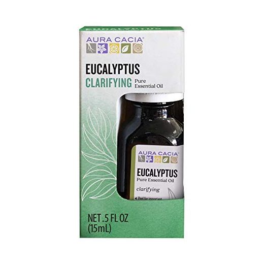Aura Cacia 100% Pure Eucalyptus Essential Oil, 15 ml