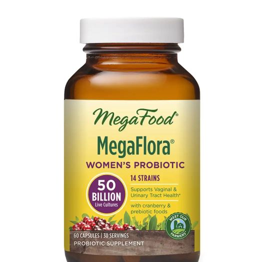 MegaFood MegaFlora Women's Probiotic - 60 Capsules