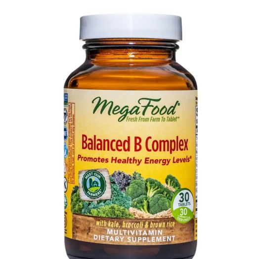 MegaFood Balanced B Complex - 30 Tablets