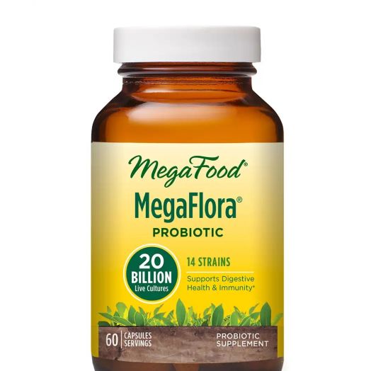 MegaFood MegaFlora Probiotic - 60 Capsules