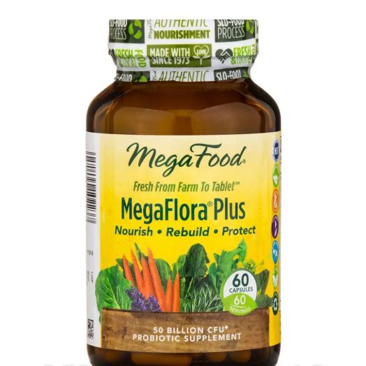 MegaFood MegaFlora Plus - 60 Capsules