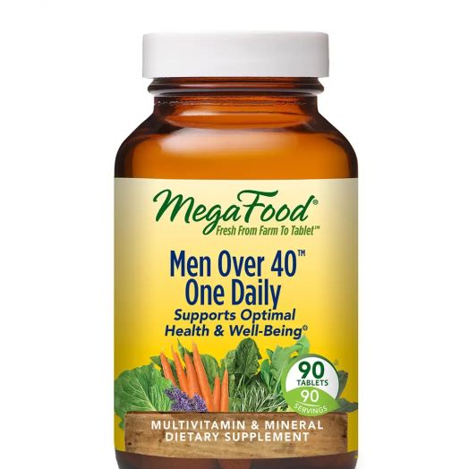 MegaFood Men Over 40 One Daily - 90 Tablets