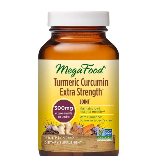 MegaFood Turmeric Curcumin Extra Strength for Joint - 20 Tablets