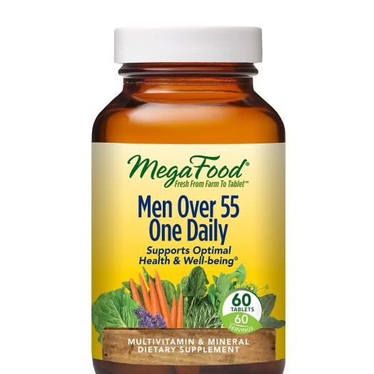 MegaFood Men Over 55 One Daily - 60 Tablets
