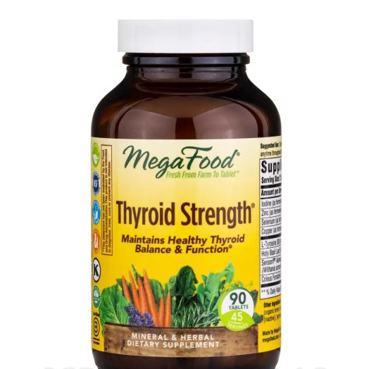 MegaFood Thyroid Strength - 90 Tablets