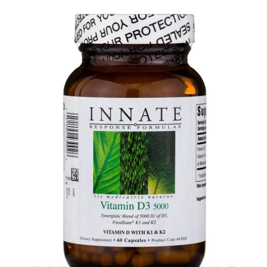Innate Response Formulas Vitamin D3 5000 IU - 60 Capsules