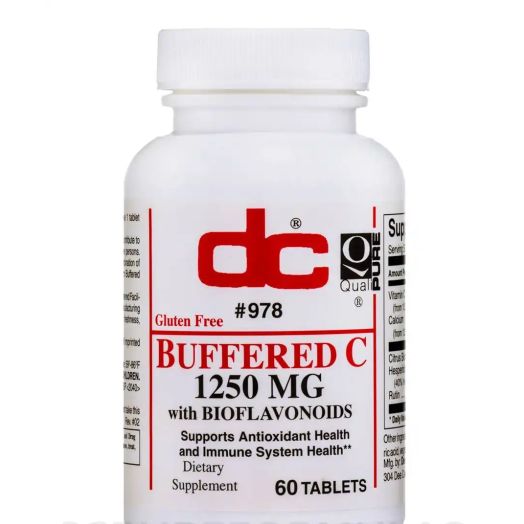 Dee Cee Laboratories Buffered C 1250 mg - 60 Tablets