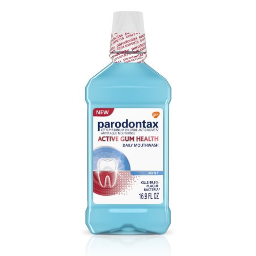 Parodontax Active Gum Health Mouthwash, Mint, 16.9 Fl Oz