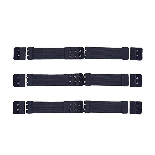 YANTAISIYU Adjustable Elastic Bands with Hooks for Front Lace Wig (3 Sets)