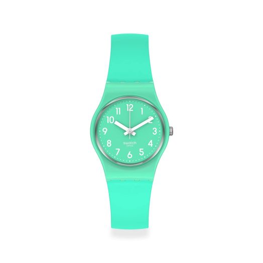 Swatch BACK TO MINT LEAVE Unisex Watch (Model: LL115C)