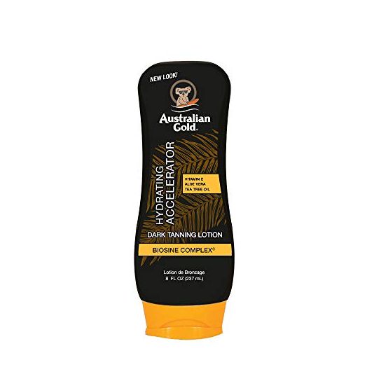 Australian Gold Australian Gold Dark Tanning Accelerator Lotion, 2020 Formula, 8 Fluid Ounce, Classic Cocoa Dreams, Classic Cocoa Dreams, 8 Fl Oz