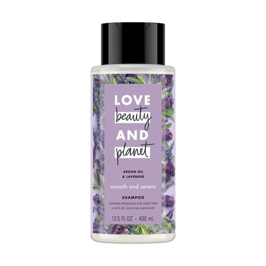 Love Beauty And Planet Smooth and Serene Shampoo Argan Oil & Lavender 13.5 oz