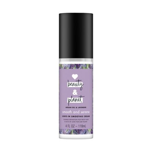 Love Beauty And Planet Smooth and Serene Leave In Conditioner Cream Argan Oil & Lavender 4 oz