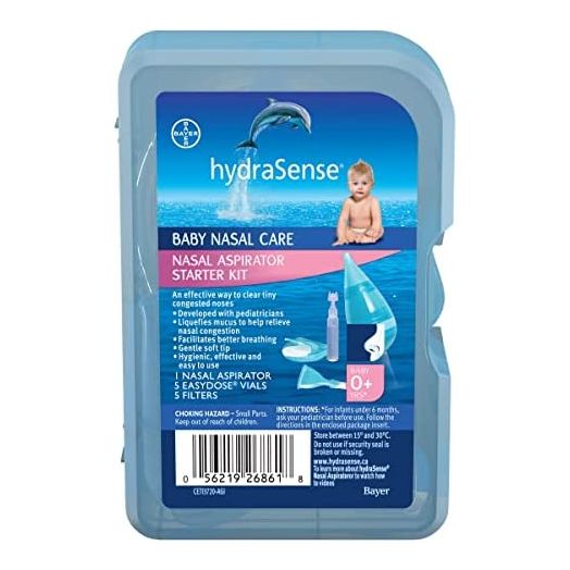 hydraSense Nasal Aspirator Starter Kit