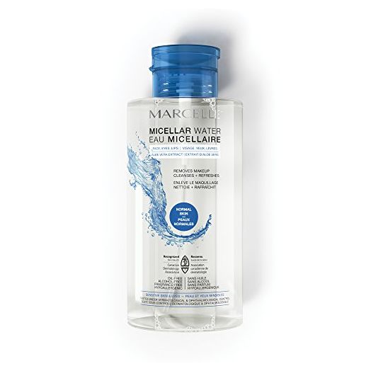 Marcelle Micellar Water, Normal Skin, Hypoallergenic and Fragrance-Free, 13;5 fl oz