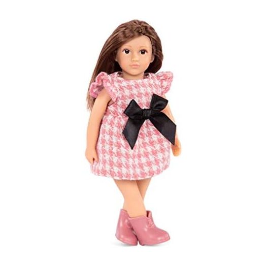 Lori Dolls – Lilyanna – Mini Doll – 6-inch Fashion Doll – Stylish Clothes – Dress & Shoes – Toys for Kids – 3 Years +