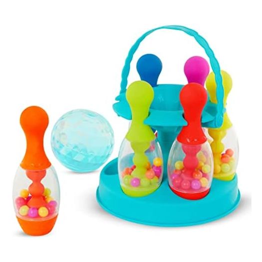 B. toys- B. play- Let's Go Bowling!- Sports and Outdoor Fun Playset- Indoor & Outdoor Game – Play Set for Toddlers, Kids – 2 Years +