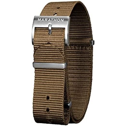 Marathon Nylon Defence Standard Watch Strap / Military Grade Stainless Steel 316L Tooled Buckle and Hardware