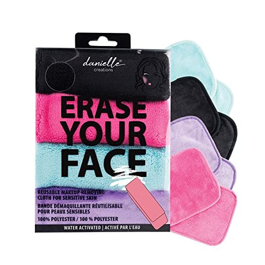 Make-up Removing Cloths 4 Count, Erase Your Face By Danielle Enterprises Enterprises Enterprises