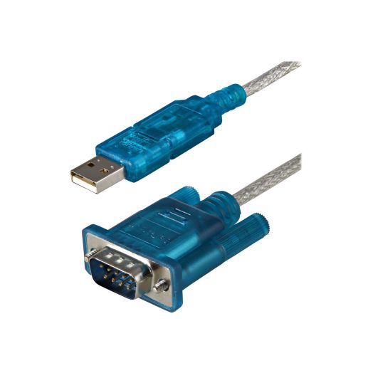 StarTech.com 3' USB to RS232 DB9 Serial Adapter Cable, M/M