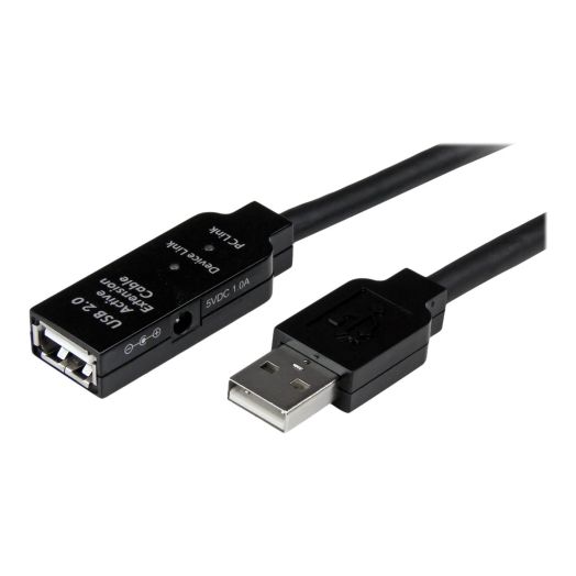 StarTech.com 15m USB 2.0 Active Extension Cable - M/F (USB2AAEXT15M)