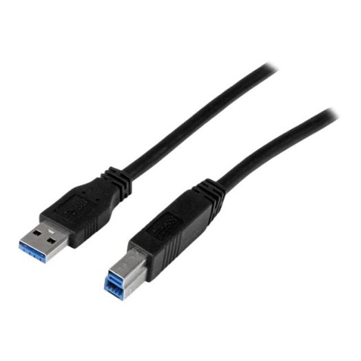 StarTech 2m (6 ft) Certified SuperSpeed USB 3.0 A to B Cable - M/M