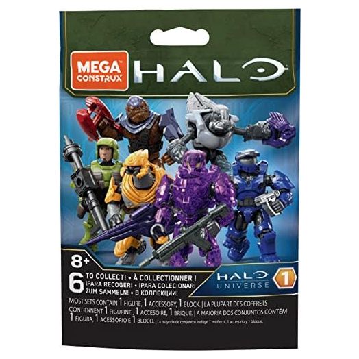 MegaConstrux Halo Micro Action Figures