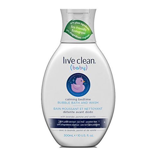 Live Clean Baby Bubble Bath & Wash 10 Ounce Calming Bedtime (295ml) (2 Pack)