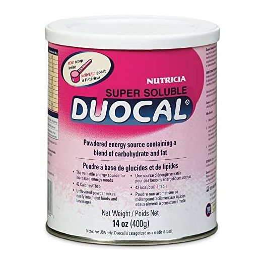 Duocal Super Soluble High Calorie Powder - Unflavored - 14.1 Oz Can