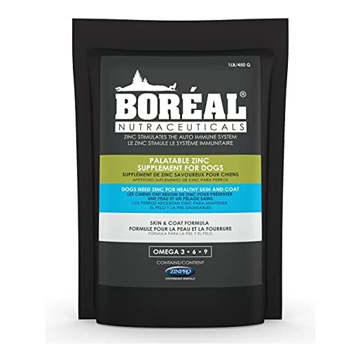 Boréal Palatable Zinc Supplement For Dogs 16 oz Re-Sealable Bag