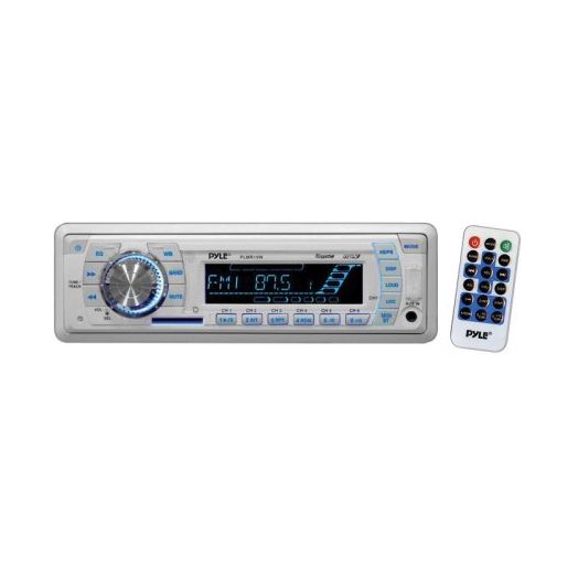 MARINE RADIO PYLE AM/FM/W.BAND; REMOTE; CARDREADER + USB PORT