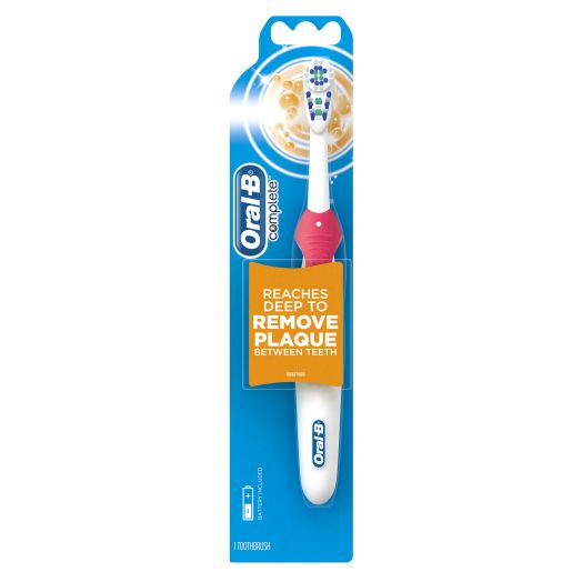 Oral-B Complete Deep Clean Battery Electric Toothbrush, Various Colors