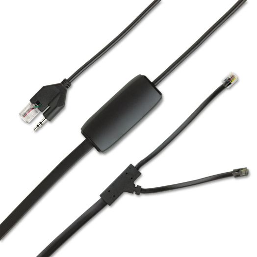 Plantronics - Electronic Hook Switch Cable APP-51 (Poly) - Remote Desk Phone Call Control - Works with Poly Desk Phones