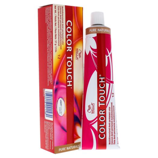 Color Touch Demi-Permanent Color - 10 0 Lightest Blonde-Natural by Wella for Unisex - 2 oz Hair Color