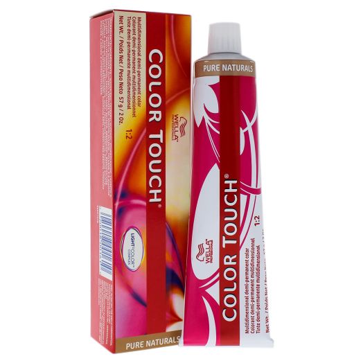 Color Touch Demi-Permanent Color - 7 03 Medium Blonde-Natural Gold by Wella for Unisex - 2 oz Hair Color