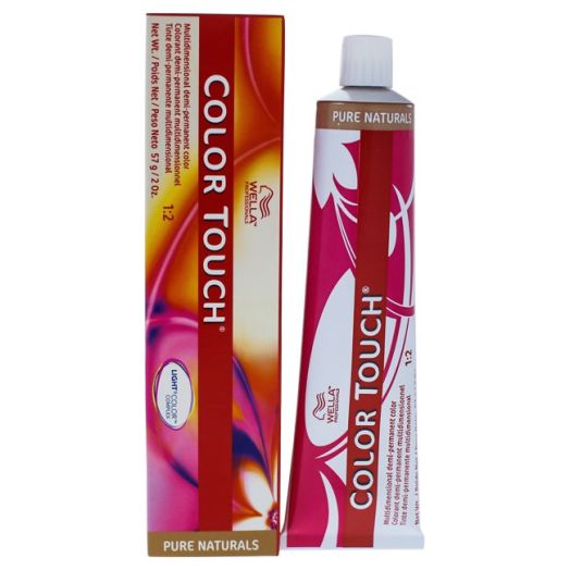Color Touch Demi-Permanent Hair Color - 8 03 Light Blonde-Natural Gold by Wella for Unisex - 2 oz Hair Co