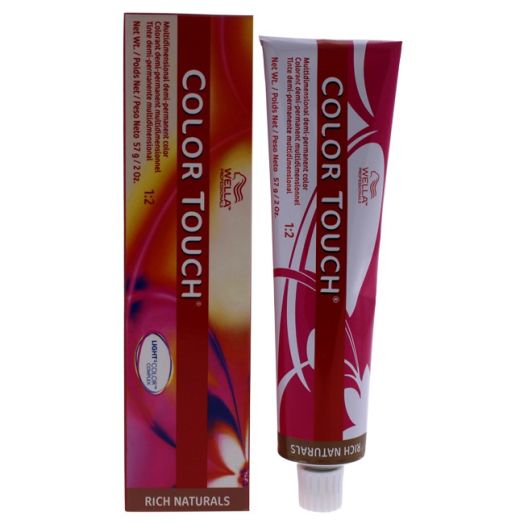 Color Touch Demi-Permanent Color - 6 35 Dark Blonde-Gold Red-Violet by Wella for Unisex - 2 oz Hair Color