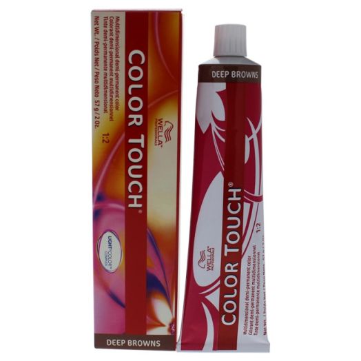 Color Touch Demi-Permanent Color - 6 7 Dark Blonde-Brown by Wella for Unisex - 2 oz Hair Color