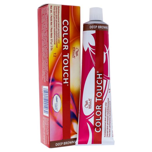 Color Touch Demi-Permanent Color - 7 7 Medium Blonde-Brown by Wella for Unisex - 2 oz Hair Color