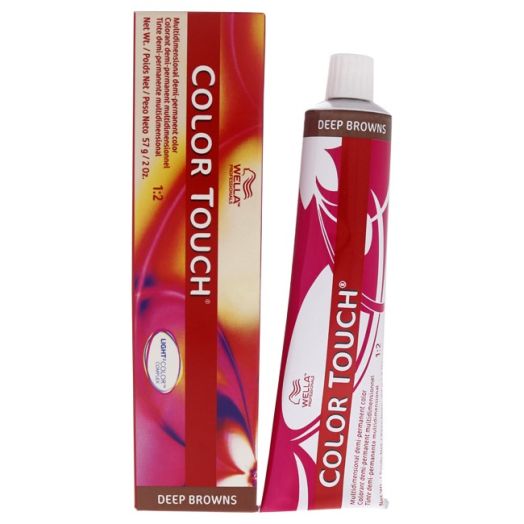 Color Touch Demi-Permanent Color - 10 73 Lightest Blonde-Brown Gold by Wella for Unisex - 2 oz Hair Color