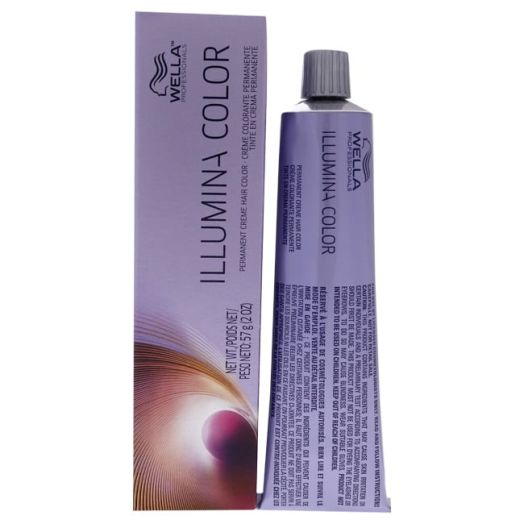 Illumina Color Permanent Creme Hair Color - 10 36 Lightest Blonde-Gold Violet by Wella for Unisex - 2 oz Hair Color