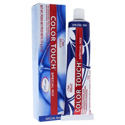 Color Touch Demi-Permanent Color - 0 45 Red Red-Violet by Wella for Unisex - 2 oz Hair Color