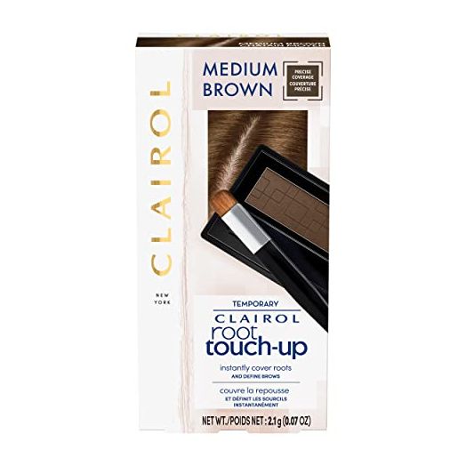 Clairol Root Touch-Up Temporary Concealing Powder, Medium Brown Hair Color (Pack of 1)