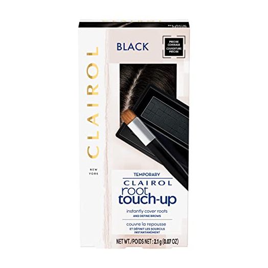 Clairol Root Touch-Up Temporary Concealing Powder, Black Hair Color (Pack of 1)